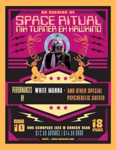 nik turner ex hawkwind a night of space ritual medium