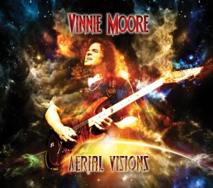Vinnie Moore - Aerial Visions Cover med res