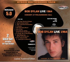 Dylan Live 1964 Slipcase Mockup